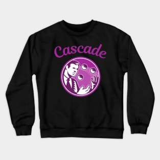 Juggle Cascade - Jonglage Ball Jonglieren Crewneck Sweatshirt